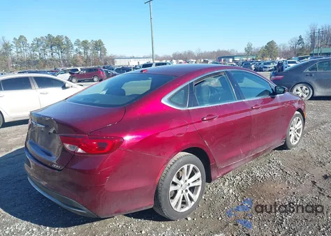 2015 Chrysler 200 Limited z USA, uszkodzony, nr VIN 1C3CCCAB0FN691021